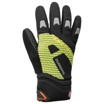Winter cycling gloves Shimano Windstopper® Reflective