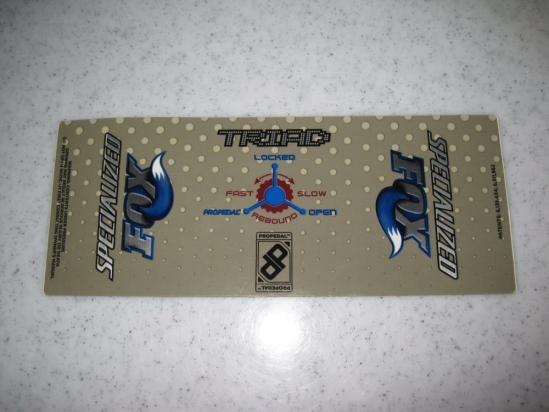 Lipdukai FOX Decal: 2010 FLOAT TRIAD II (024-02-279)