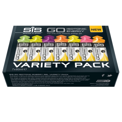 Energetinė žele SIS Go Isotonic Energy Variety Pack 7 Isotonic Gels