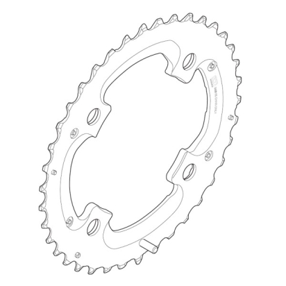 Chainring Shimano FCM980-2, XTR