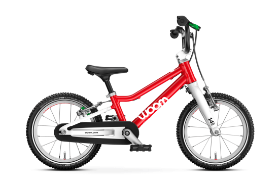 Vaikiškas dviratis WOOM 2 GO RED