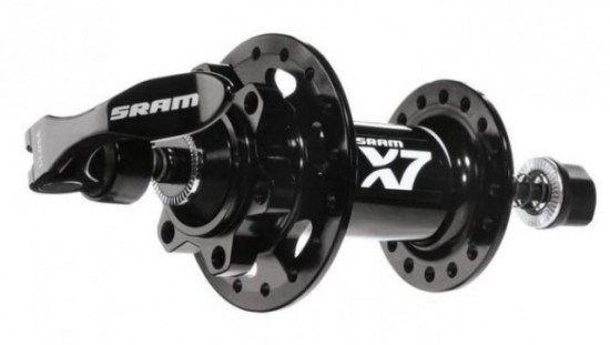 Priekinė stebulė Sram X7 disc 100/32H