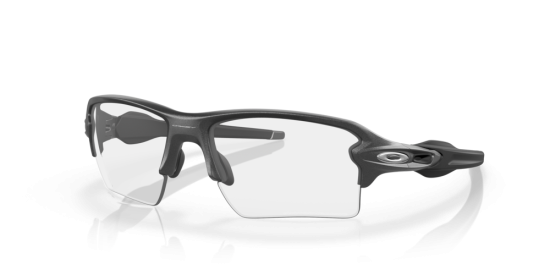 Oakley Flak 2.0 XL Steel Frame / Clear To Black Iridium Photochromic - OO9188-1659 