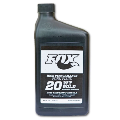 NEW  PART NUMBER 025-03-072 (Tepalas FOX 2015 GOLD Oil: AM Bath Oil 946ml 32 oz 20 WT Gold (025-03-010))