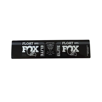 FOX Decal 2018 P-Se FLOAT DPS NW Adj Long Non-Evol=6.5+/30mm+ Evol=7.25+/40mm+ 0 (024-12-226)