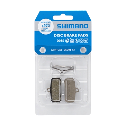 Stabdžių kaladėlės Shimano Resin D03S Incl Spring/Split Pin