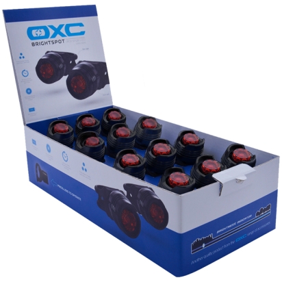 Dviračio žibintas OXC Multipack BrightSpot 12 ED