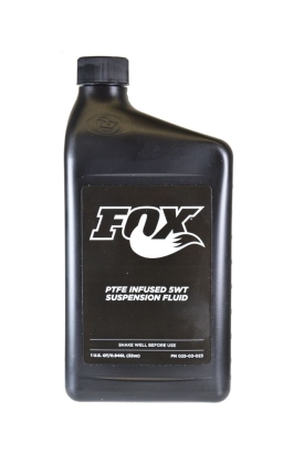 2017 Oil: FOX Suspension Fluid 5 wt Teflon Infused 946ml (1.0 US Quart) (025-03-023)