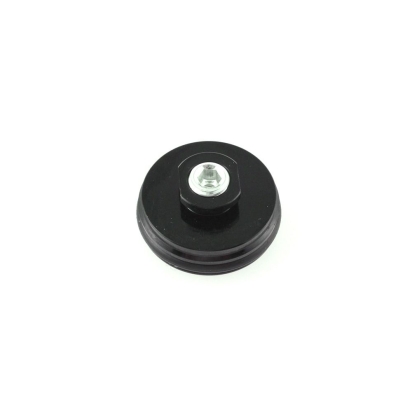 Detalė FOX Service Set: Reservoir End Cap Assembly: 2007 Non Adjust. Wire Ring. Pellet (1.070 Bore. ) Black Ano III (813-00-059-KIT)