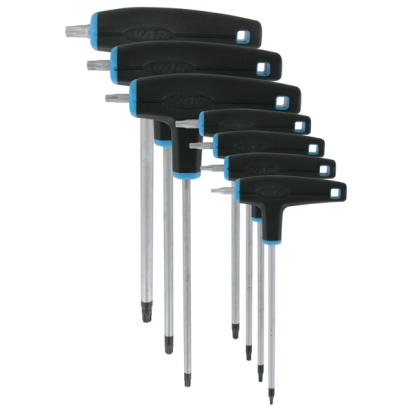 Tool Game 7 Keys Male Torx T7 To T40 Handle "T" Var 
