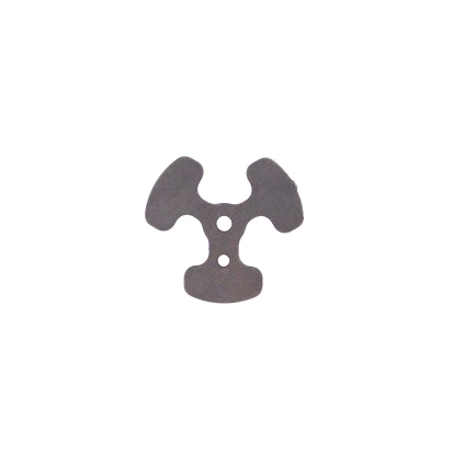 FOX Tri-lobe Lockout Plate: (.800 OD .020 TH) 20L/20C Steel (241-01-074)