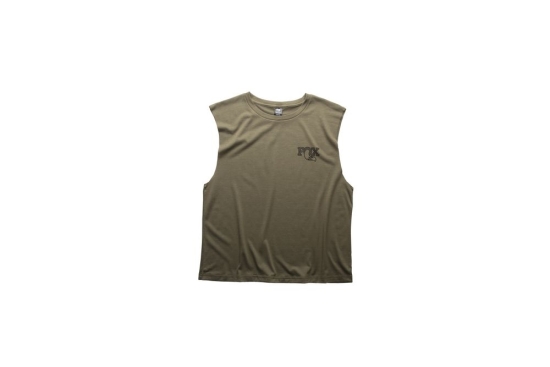 Marškinėliai Fox Textured Sleeveless Women's Tee Green