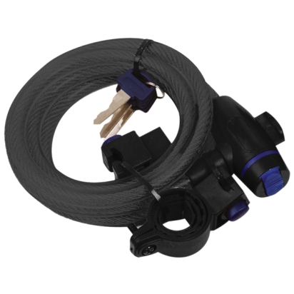 Dviračių spyna OXC Cable Lock Smoke 1.8m x 12mm