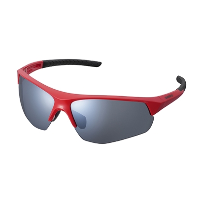 Akiniai nuo saulės Shimano Twinspark Red/Smoke Silver Mirror