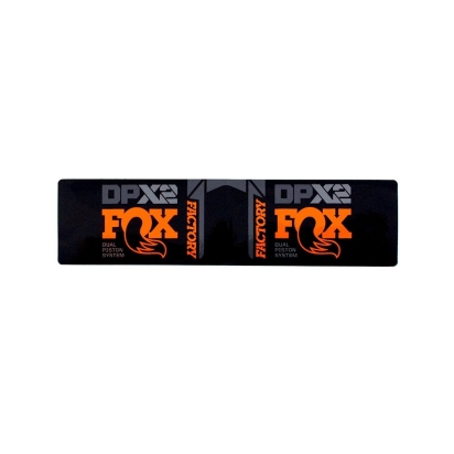 Lipdukai FOX Decal: 2021 F-S FLOAT DPX2 Airsleeve Orange (Evol=7.25+/165-230mm) 0 (024-13-018)