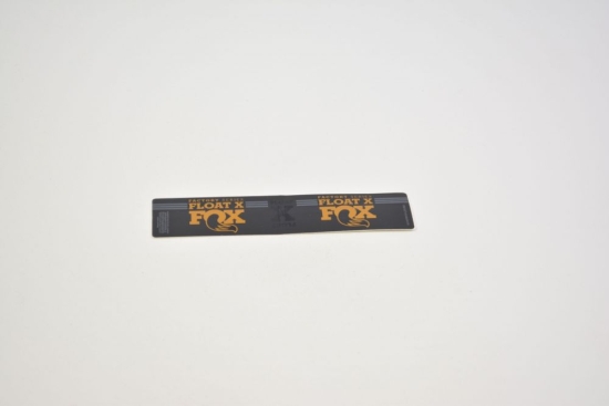 Fox 2016 Decal: Factory Float X Airsleeve Gold (024-02-581)