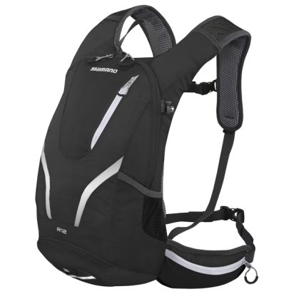 Dviratininko Kuprinė Shimano Rokko 12 Black 12 Ltr W/Hydration