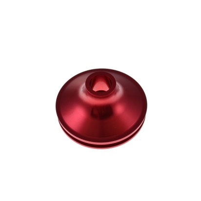 FOX Bulkhead Dual Travel 2 FLOAT DPS 5mm Travel Spacer Red Ano 2018 (210-24-219)