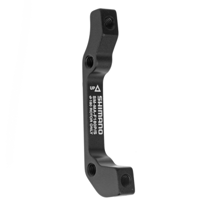 Disc brake adapter Shimano SM-MA-F180PSA, front, PM/IS, 180mm