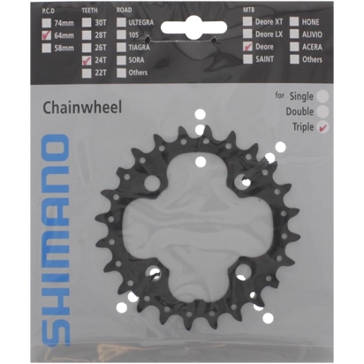 Chainring Shimano FC-M590-10, Deore