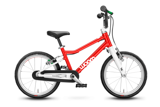 Vaikiškas dviratis WOOM 3 RED