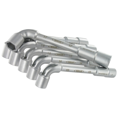Tool Angled Open Socket Wrenches Var 6pcs., 13/14/15/17/18/19mm