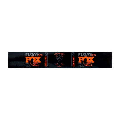 FOX Decal: 2021 F-S FLOAT Orange DPS Adj Short (Evol=6.5/145mm) 0 (024-13-004)