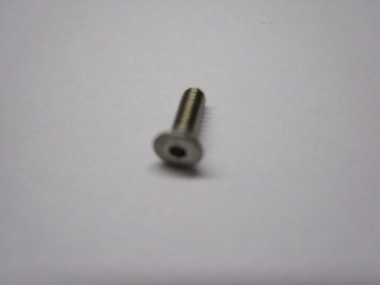 Detalė FOX Fastener Standard (Metric): Screw M2 x .6mm Flathhead SST (019-01-071)