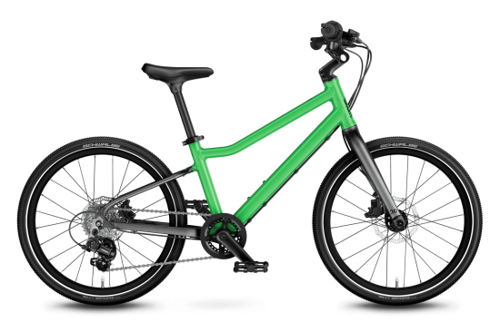 Kids bike WOOM 4 EXPLORE JUNGLE GREEN