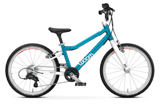 Vaikiškas dviratis WOOM 4 GO METALLIC  BLUE