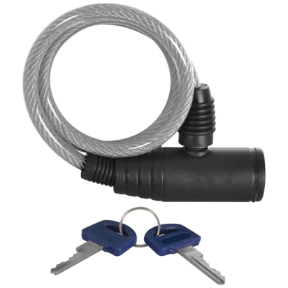 Bicycle Lock OXC Cable Lock Bumper Clear 600x6mm
