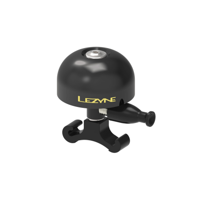 Skambutis Lezyne CLASSIC BRASS MEDIUM ALL BLACK BELL