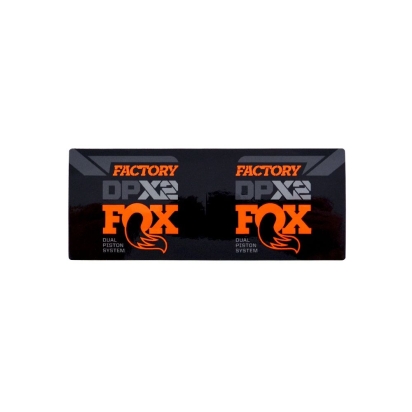 FOX Decal: 2021 F-S FLOAT DPX2 Airsleeve Orange Long (Evol=250mm) 0 (024-13-019)