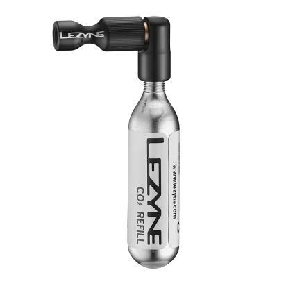 Pompa Lezyne TRIGGER DRIVE CO2 BLACK GLOSS WITH 16G CARTRIDGE
