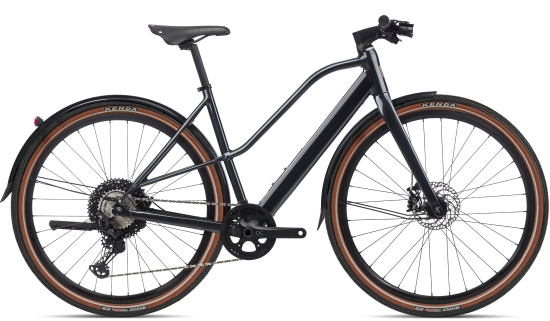 Elektrinis dviratis Orbea Vibe Mid H10 MUD BLACK