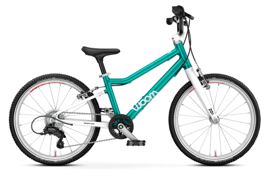 Kids bike WOOM 4 GO METALLIC TURQUOISE