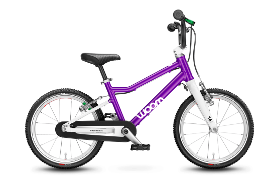 Vaikiškas dviratis WOOM 3 PURPLE HAZE