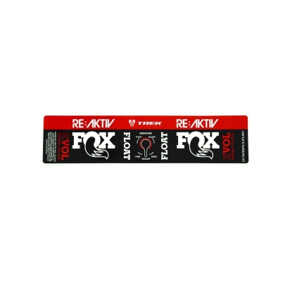 Fox 2017 Decal Trek Evol w/ Reaktiv B/W (024-02-949)