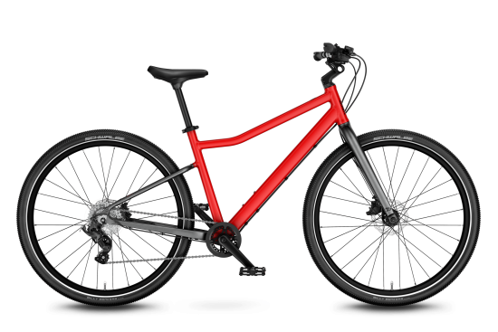 Vaikiškas dviratis WOOM 6 EXPLORE RED