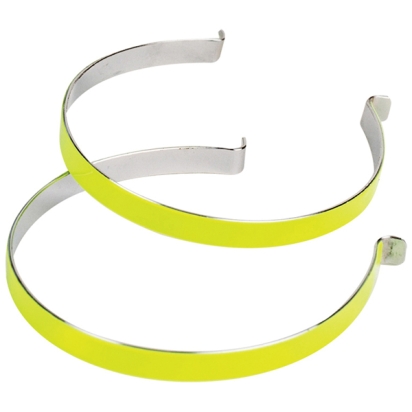 Reflective Clips For Trousers OXC Yellow, 2Pcs