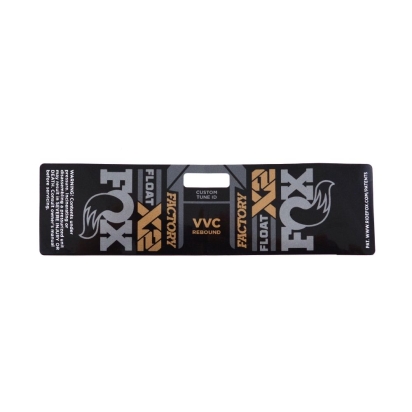Lipdukai FOX Decal: 2021 F-S FLOAT X2 Resy OE Neutral 0 (024-13-032)