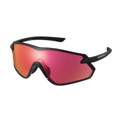 Sunglasses Shimano S-Phyre X Ridescape Road Metallic Black/Smoke Red