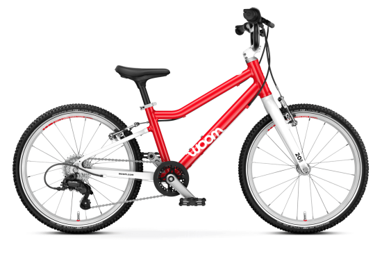 Vaikiškas dviratis WOOM 4 GO RED
