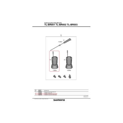 Stabdžių nuorinimo įrankis Shimano TL-BR002 for Shift Brake Lever