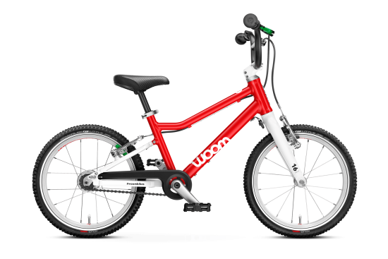 Kids bike WOOM 3 AUTOMAGIC RED