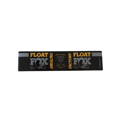 Lipdukai FOX Decal 2018 F-S FLOAT Neutral DPS NW Adj Long Non-Evol=6.5+/30mm+ Evol=7.25+/40mm+ 0 (024-12-222)