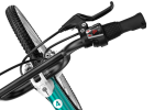 Kids bike WOOM 4 GO METALLIC TURQUOISE