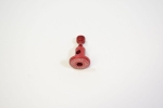 Detalė Fox Damping Adjust Part Knob RD Adjust .925 TLG .560 OD w/ Hole Al 7075 Red Ano III (210-03-044)