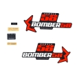 FOX Decal Kit: Marzocchi 2019 58  Std/Gloss Red (803-01-291)