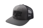 Fox Stacked Flat Brim Trucker Hat Charcoal O/S (FXCB166010)